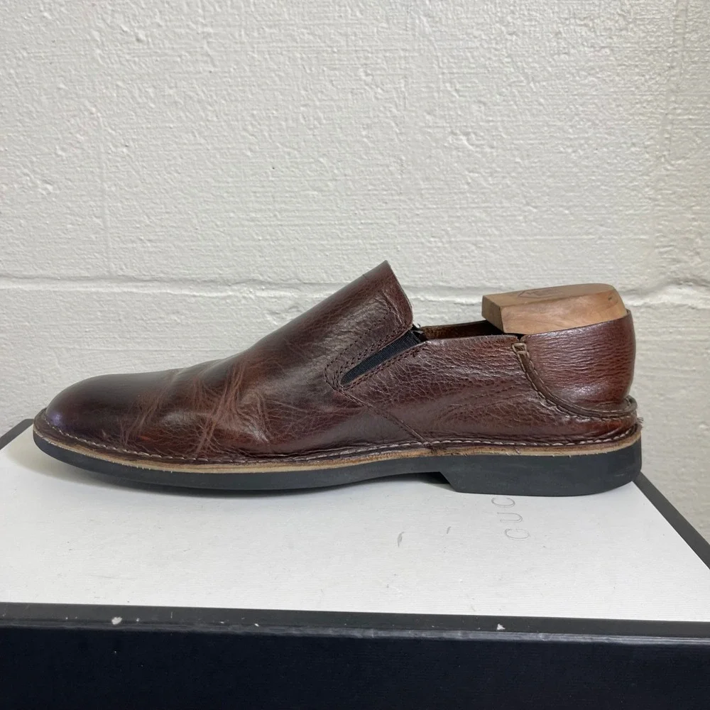 Sperry‎ Top Sider STS10276 Brown Leather Loafers Casual Slip On Shoes Men's 11 M